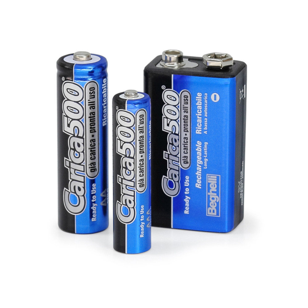 Batterie Pile Beghelli Ricaricabili Ministilo AAA - MAH800 Pezzi 4